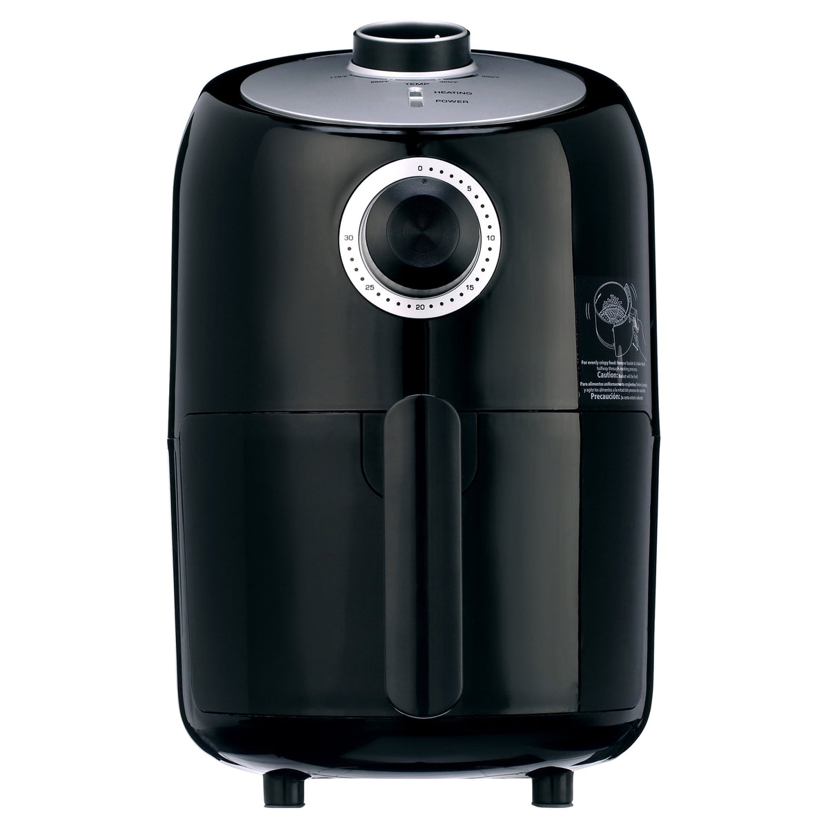 Hicloud 7.5QT Air Fryer, 1600W Multifunction Airfryer with Visible Window, Adjustable Time＆Temperature, Nonstick, 85% Less Oil, 100Pcs Liner