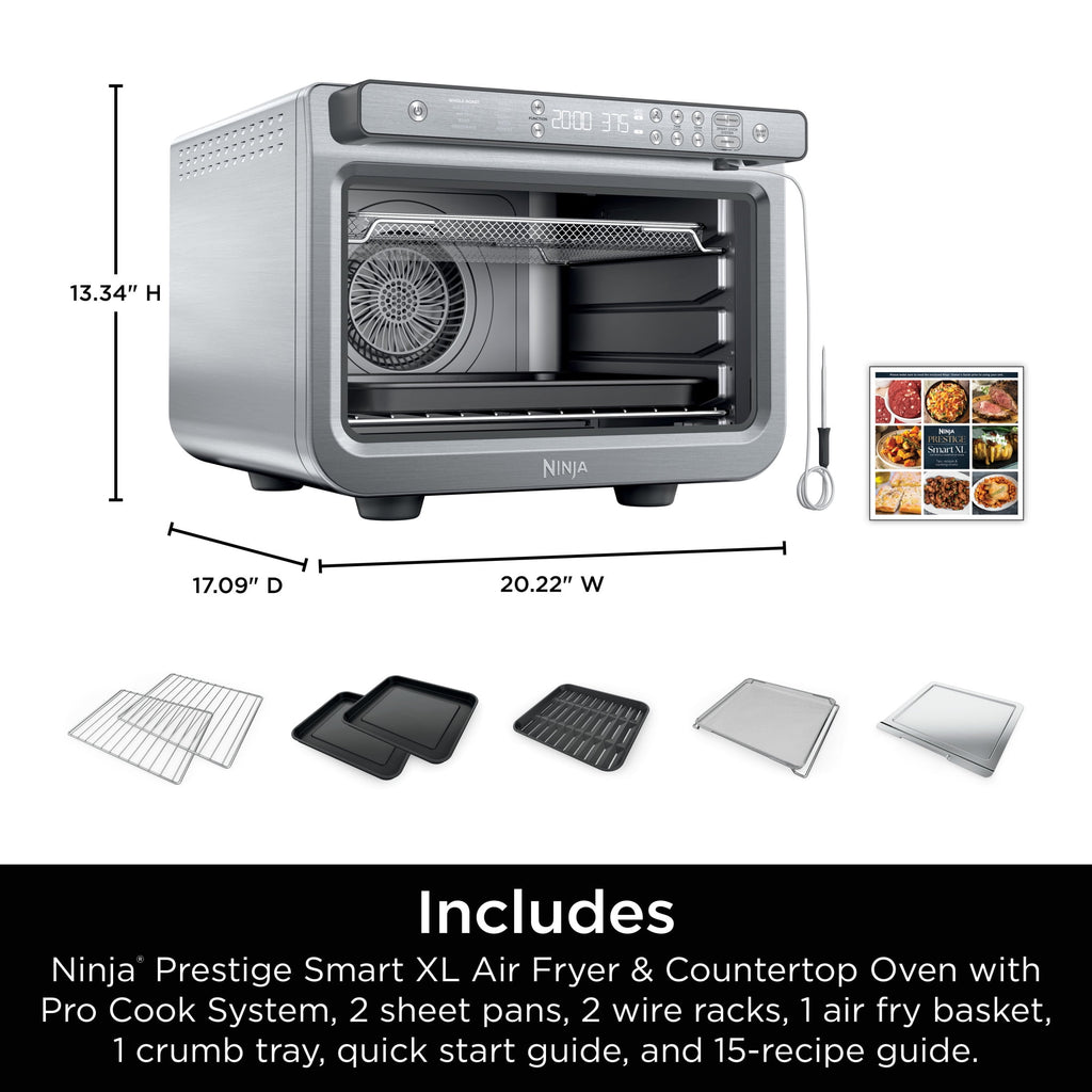 Ninja® Prestige Smart XL Air Fryer & Countertop Oven with Pro Cook System