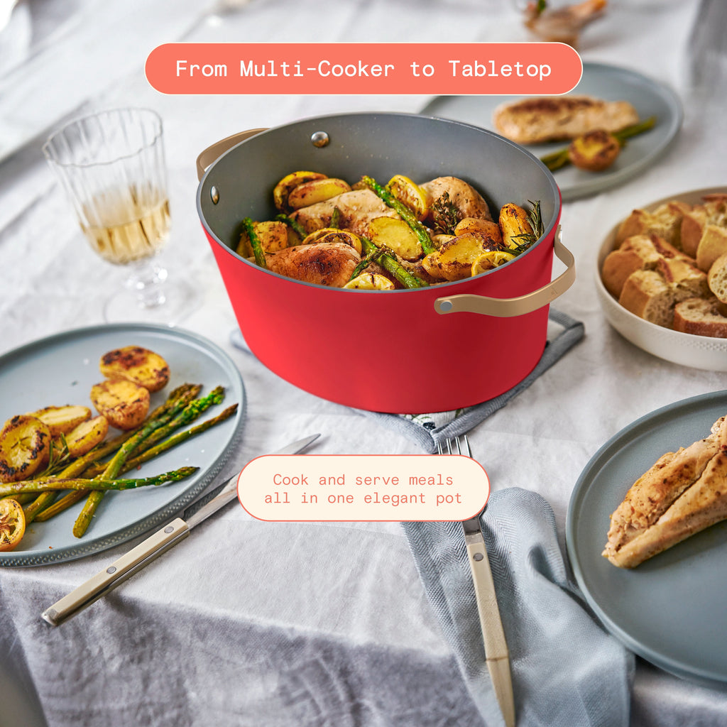 Beautiful 10 in 1, 6 Qt Electric Multi-Cooker, Thyme Green by Drew Barrymore