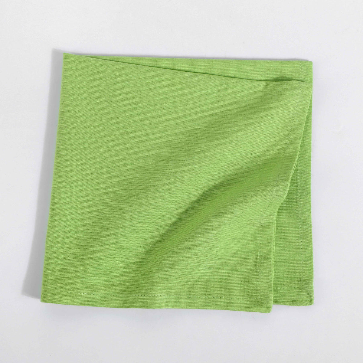 Fingercraft Cloth Napkin, Solid Color Cotton Linen Blend Table Napkins, Soft and Absorbent Fabric, Set of 12, Blush Pink