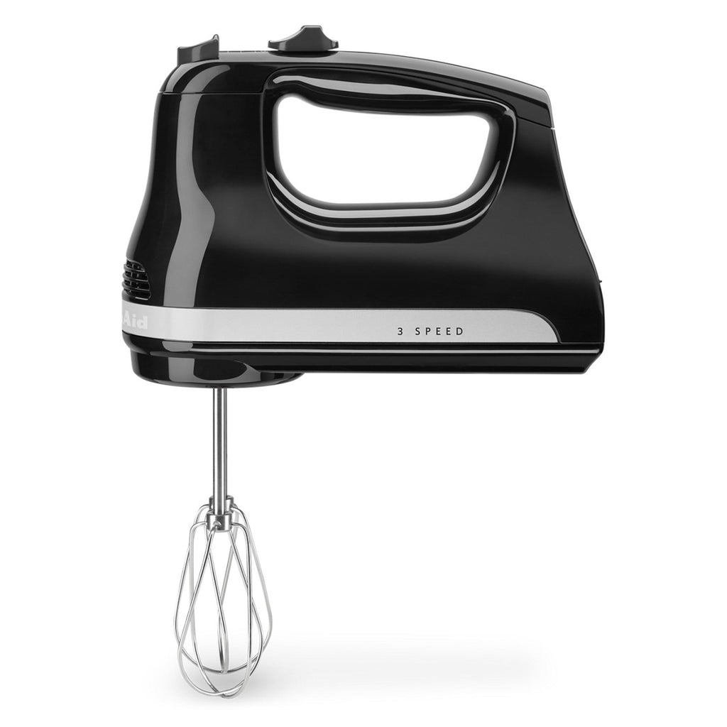 KitchenAid Ultra Power Corded 3-Speed Hand Mixer, Black