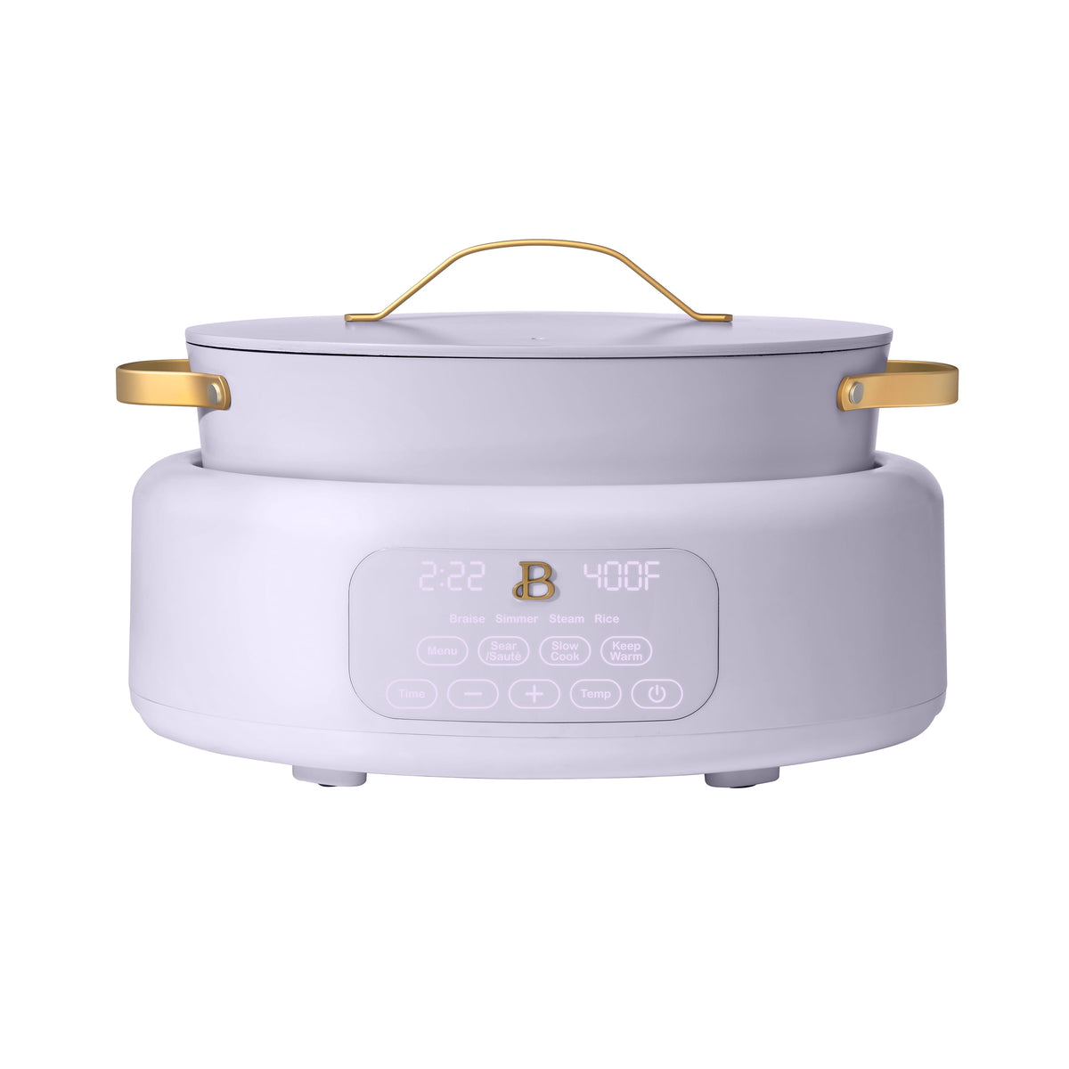 Beautiful 10 in 1, 6 Qt Electric Multi-Cooker, Thyme Green by Drew Barrymore