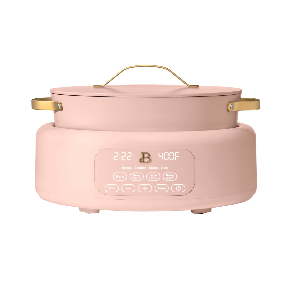 Beautiful 10 in 1, 6 Qt Electric Multi-Cooker, Thyme Green by Drew Barrymore