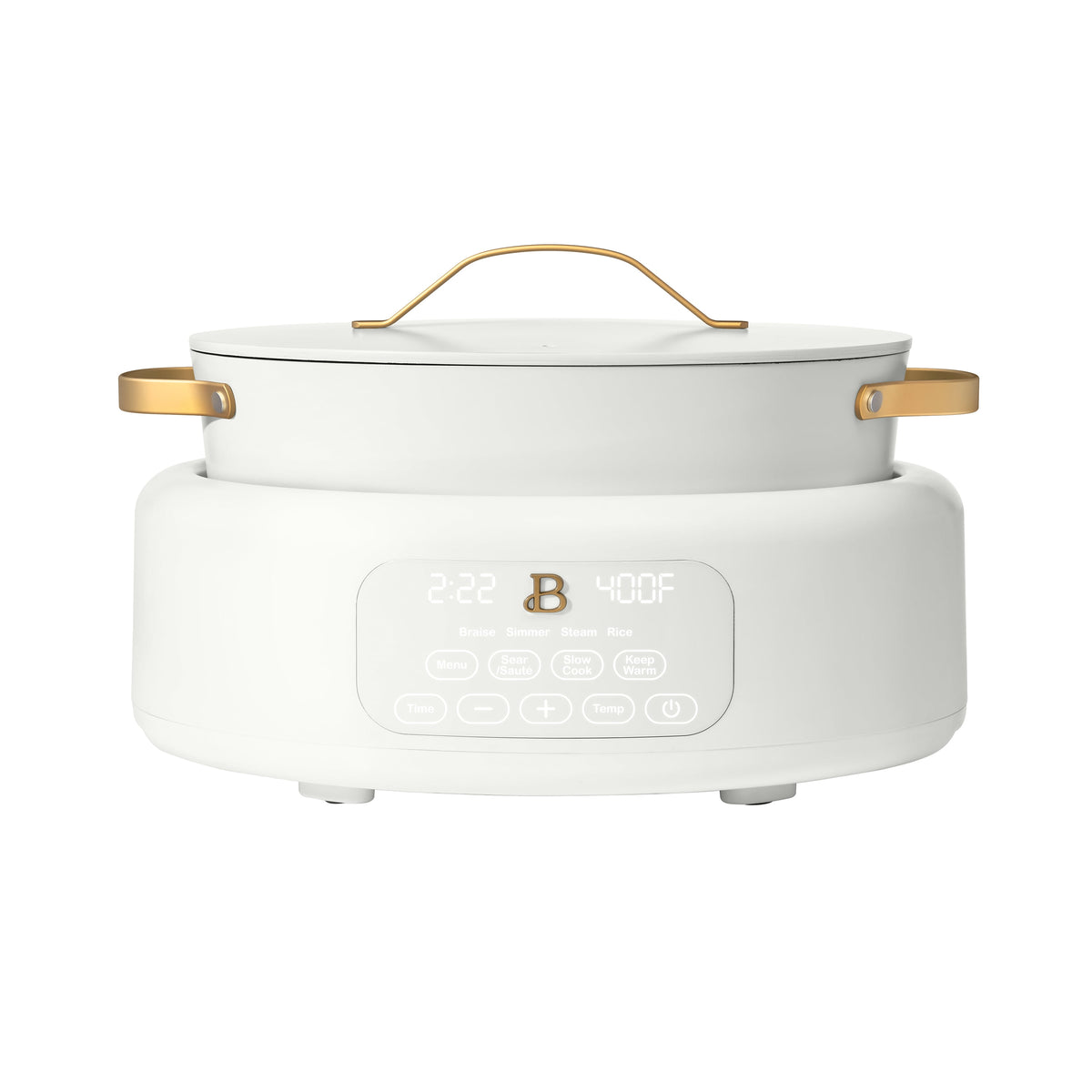 Beautiful 10 in 1, 6 Qt Electric Multi-Cooker, Thyme Green by Drew Barrymore