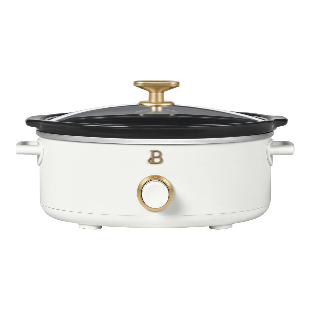 Beautiful 2.5 Qt Dip and Serve Manual Slow Cooker, Chocolate by Drew Barrymore