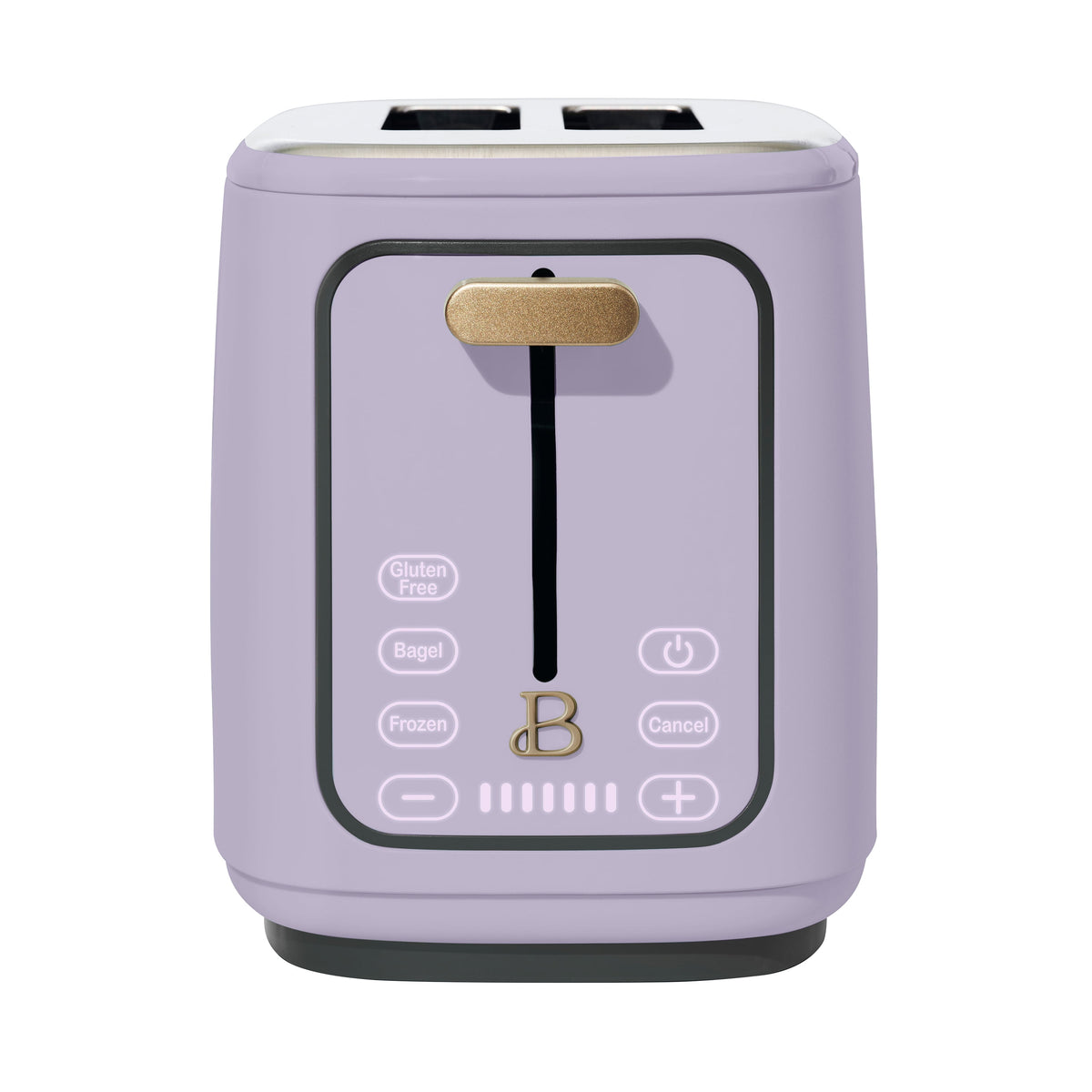 Beautiful 2 Slice Toaster with Touch-Activated Display, Thyme Green by Drew Barrymore