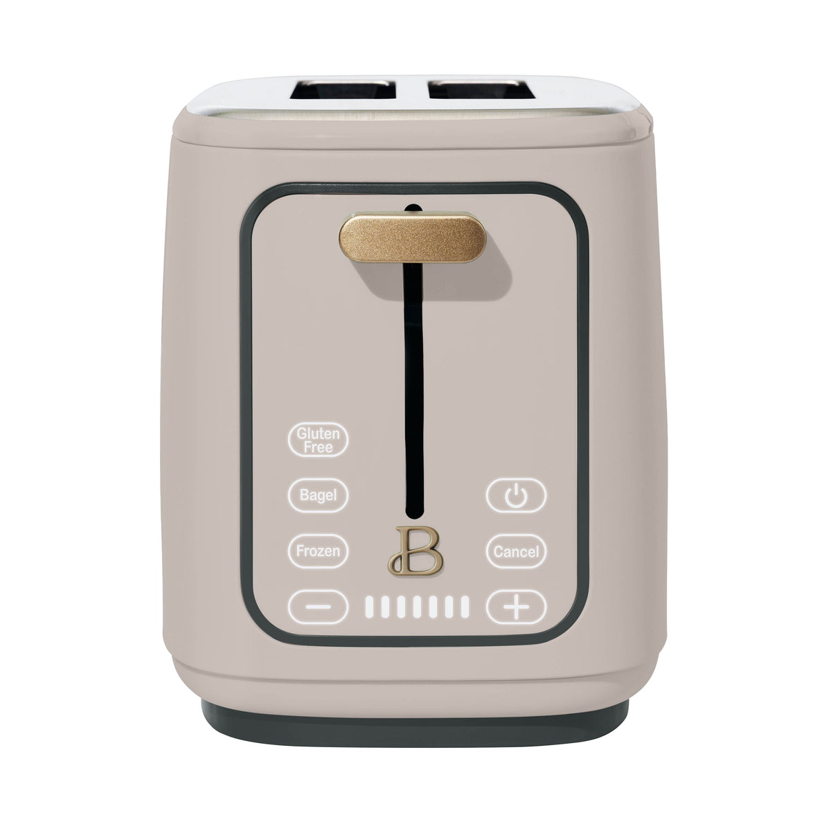 Beautiful 2 Slice Toaster with Touch-Activated Display, Thyme Green by Drew Barrymore