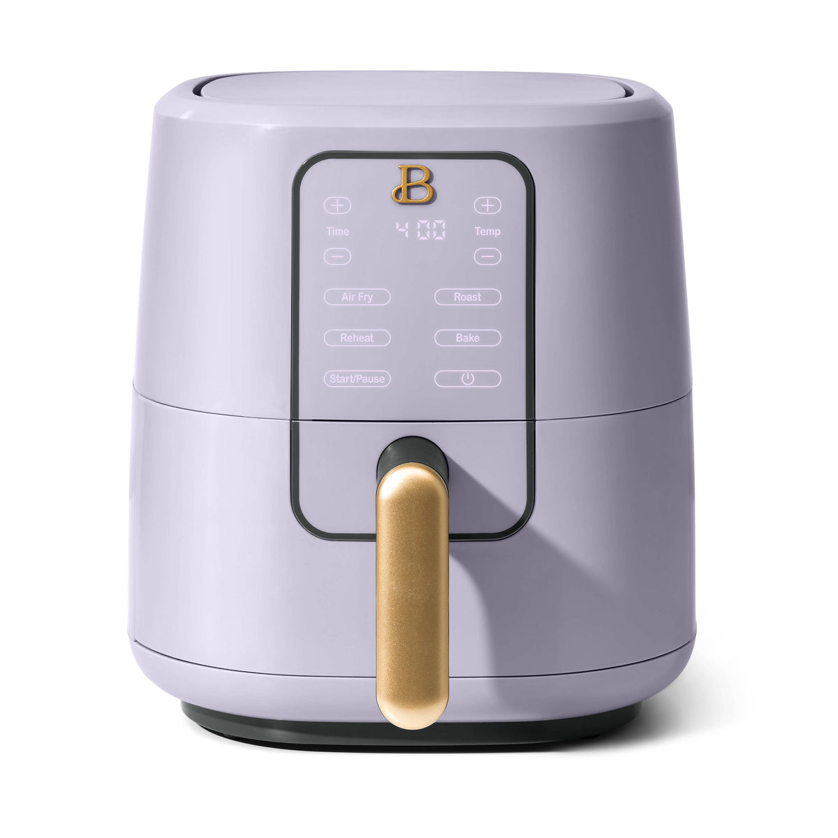Beautiful 3 Qt Air Fryer with TurboCrisp Technology, EverGood Non-Toxic Ceramic Nonstick Coating, Chocolate by Drew Barrymore