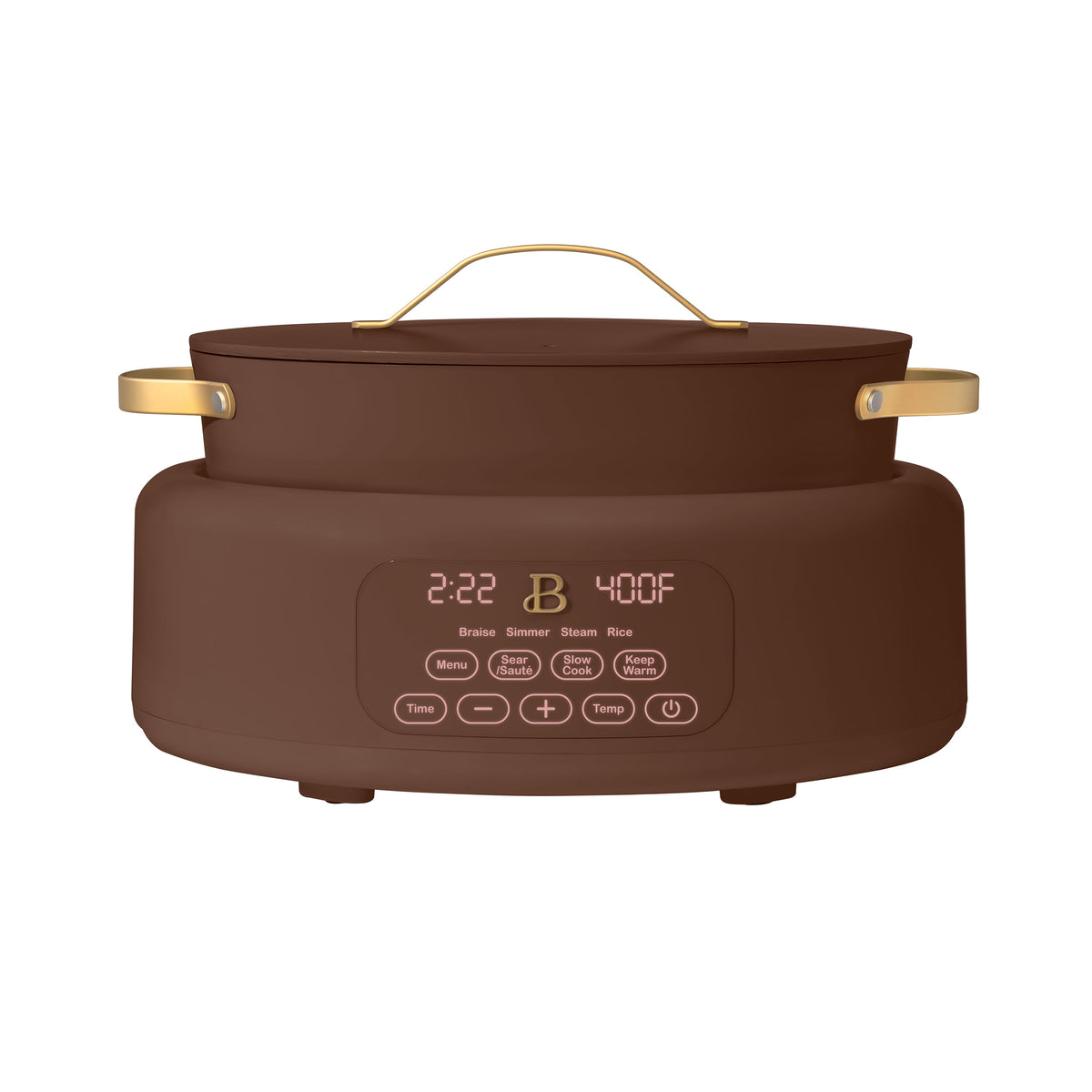Beautiful 10 in 1, 6 Qt Electric Multi-Cooker, Thyme Green by Drew Barrymore