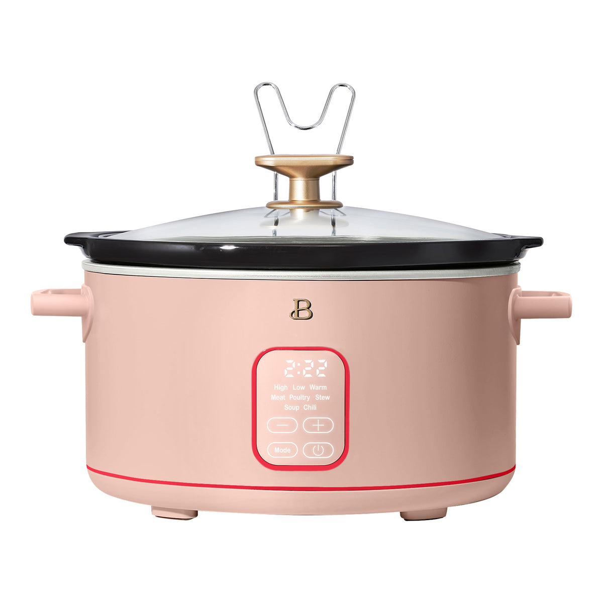 Beautiful 6 Qt Programmable Slow Cooker, Thyme Green by Drew Barrymore