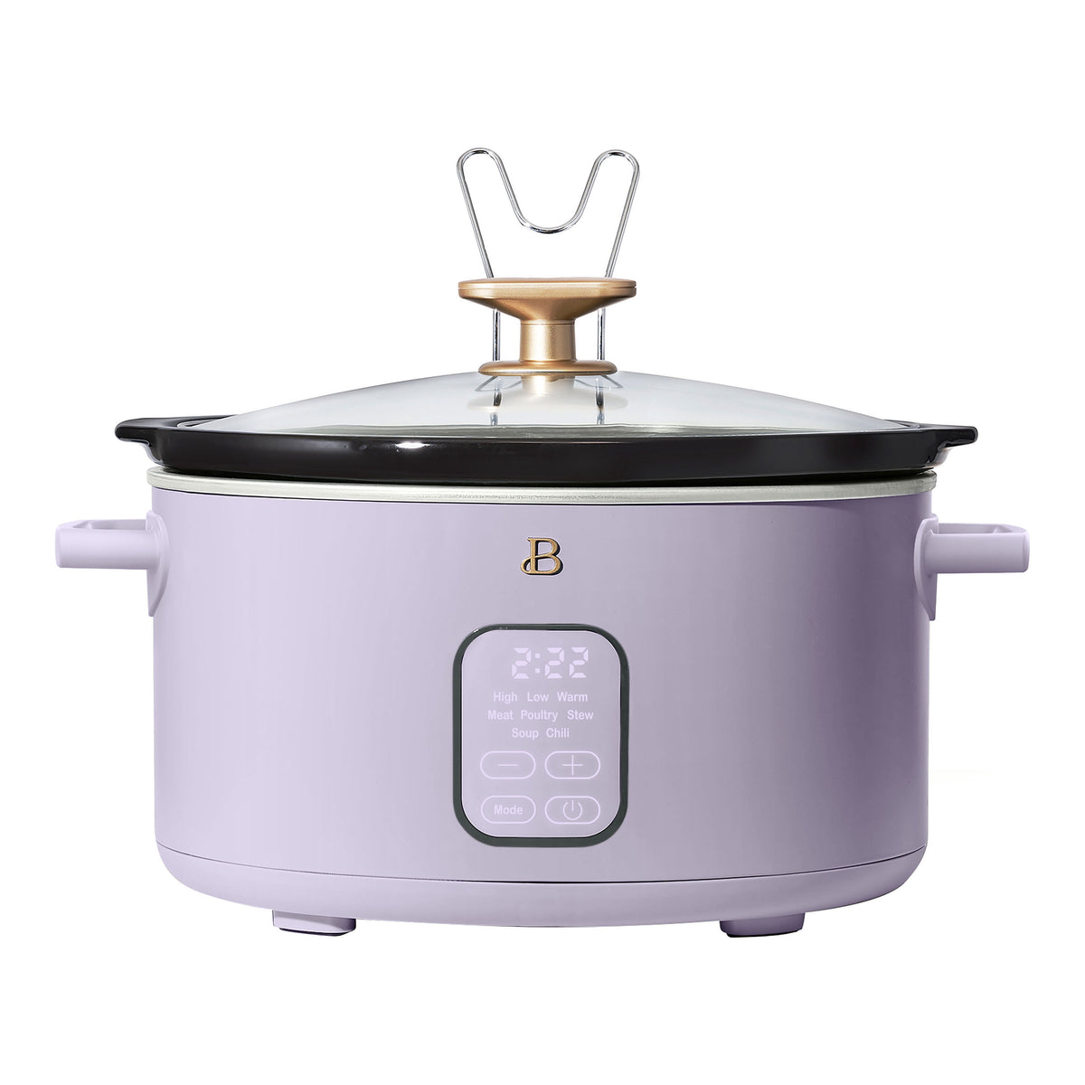 Beautiful 6 Qt Programmable Slow Cooker, Thyme Green by Drew Barrymore