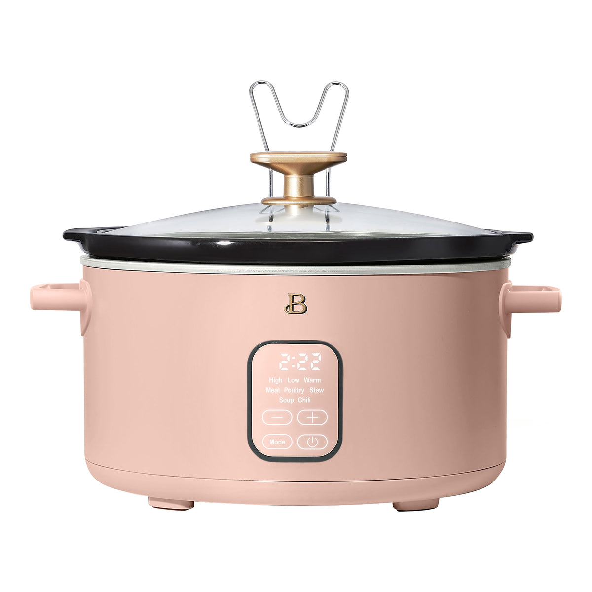 Beautiful 6 Qt Programmable Slow Cooker, Thyme Green by Drew Barrymore