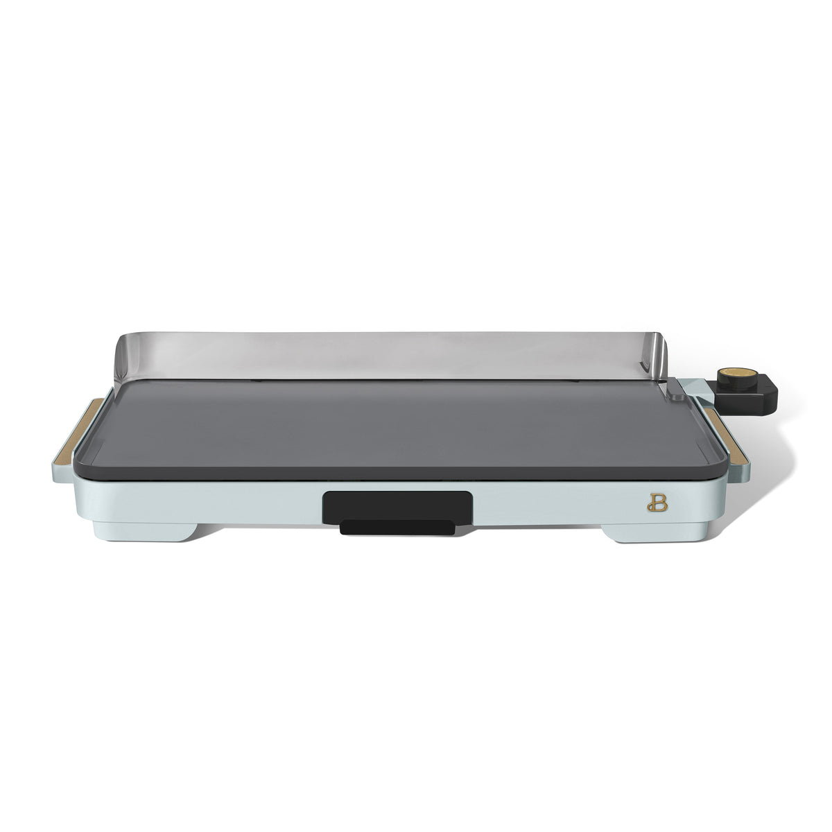 Beautiful XL Electric Griddle 12" x 22" with EverGood Ceramic Nonstick Coating, Thyme Green by Drew Barrymore