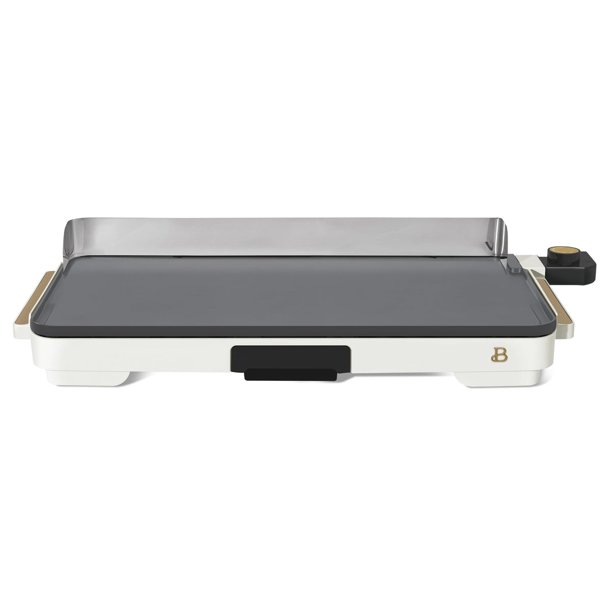 Beautiful XL Electric Griddle 12" x 22" with EverGood Ceramic Nonstick Coating, Thyme Green by Drew Barrymore