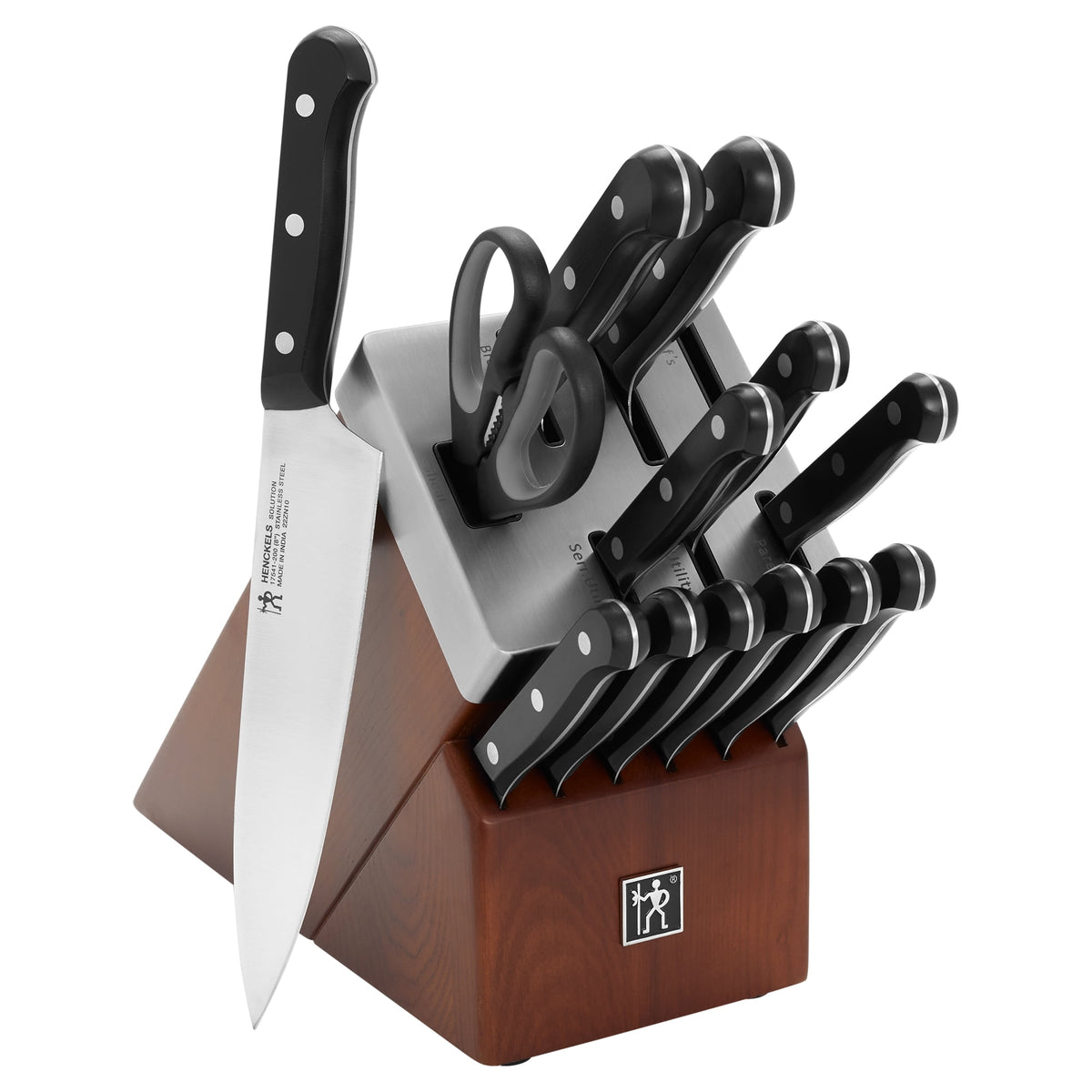 Henckels Solution 14-pc Self-Sharpening Knife Block Set