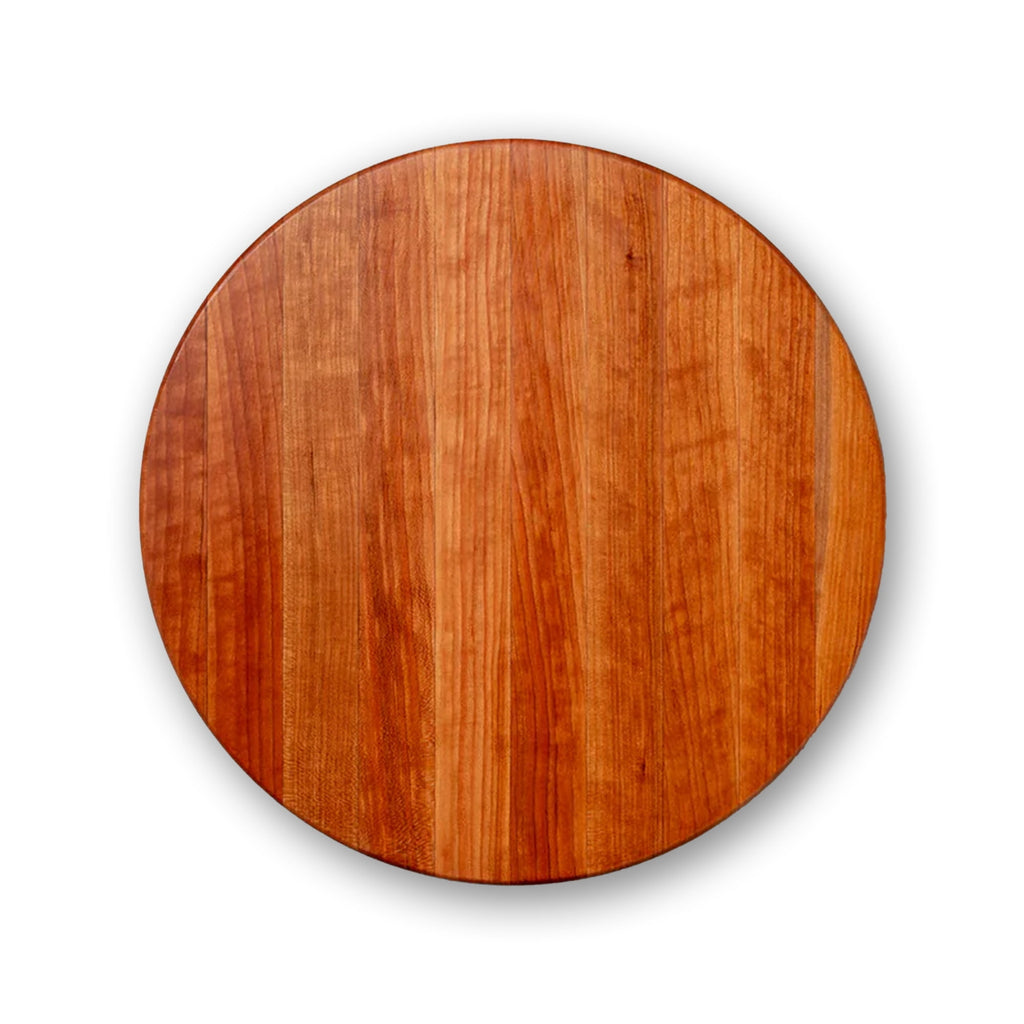 John Boos R-Board Reversible Wood Cutting Board, Cherry, 18 in x 18 in x 1 1/2 in