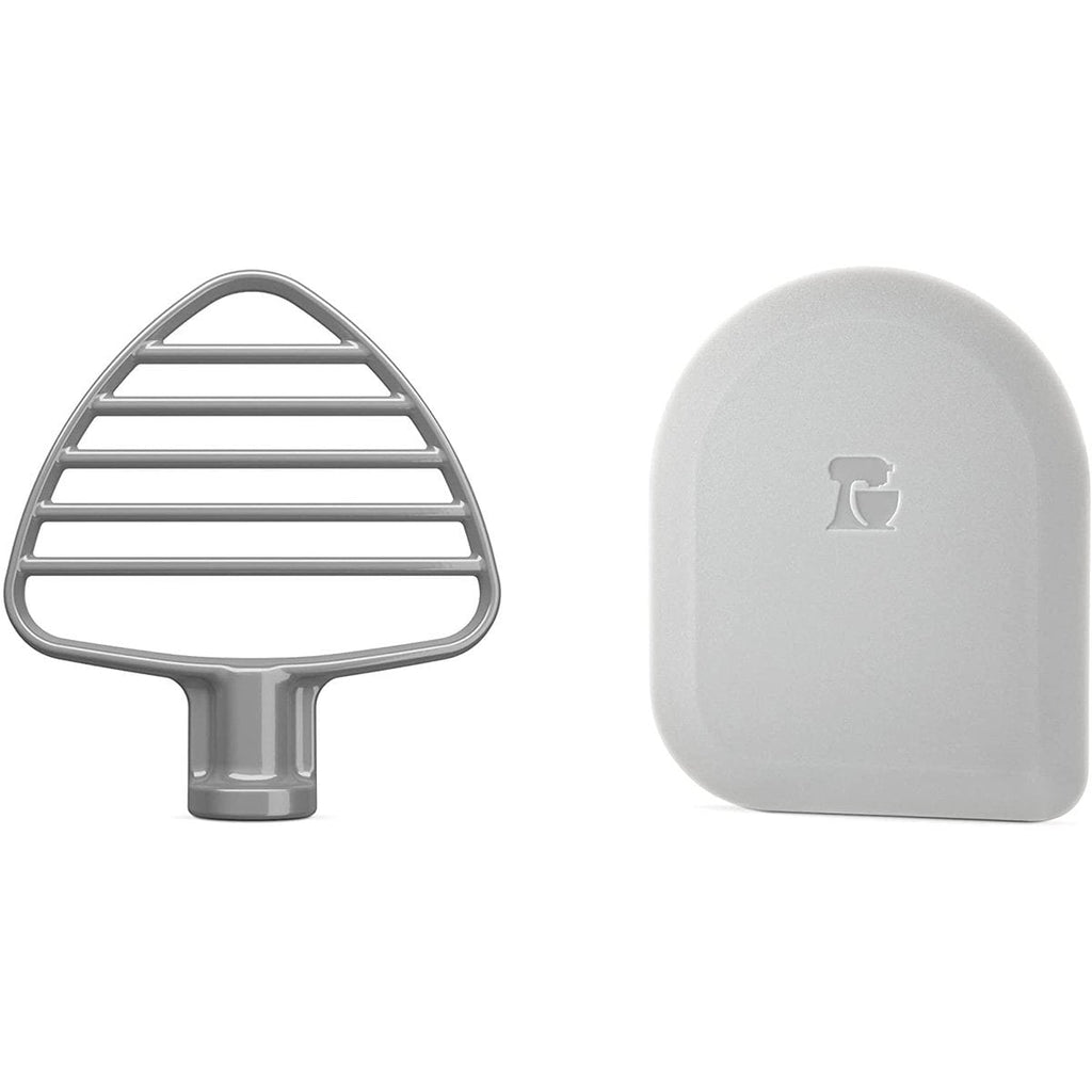 KitchenAid Metal Pastry Beater for KitchenAid Tilt Head Stand Mixers, Silver