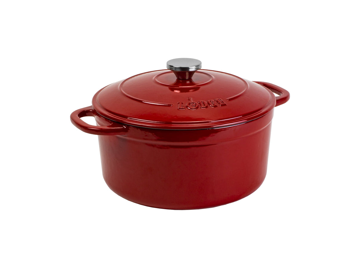 Lodge Cast Iron 5.5qt Indigo Enameled Dutch Oven