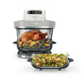 Ninja Crispi Pro Glass Air Fryer 6-Qt & 2.5-Qt, 6-in-1, Air Fry, Bake, Dehydrate, Dishwasher Safe, AS101LG Dove