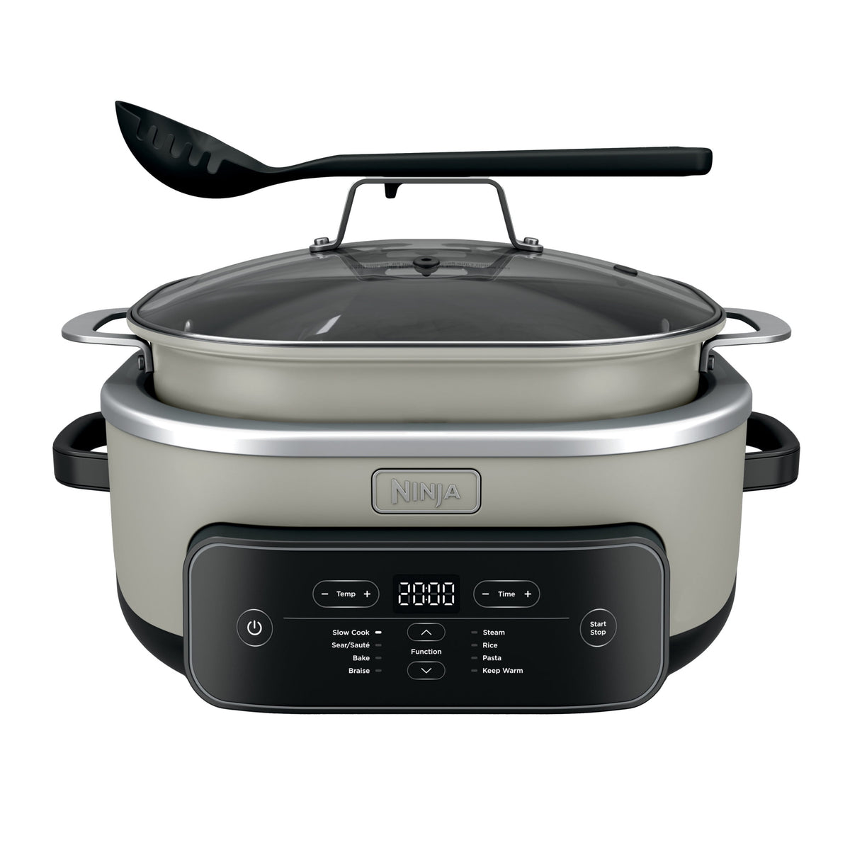 Ninja 8-in-1 PossibleCooker Plus 7.5 Qt Multi-Cooker, Slow Cooker, Steamer, Dutch Oven, MC2000 Sage Green