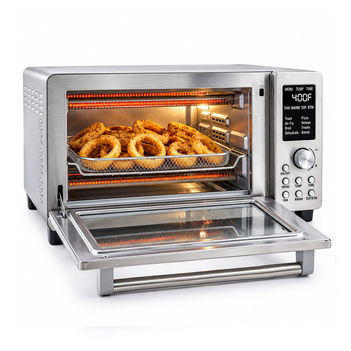 Nuwave Pro Toaster Oven & Air Fryer, 1800W Oven & Air Fryer Combo, Convection Toaster Oven