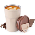 Ochapa 360 ML/12oz Coffee Tumbler, Double Walled Stainless Steel Insulated Travel Coffee Mug