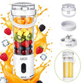 Portable Blender, 20 Oz Smoothie Blender USB Rechargeable Personal Blender for Kitchen with 12 Blades Direct-Drink Lid Cup Base
