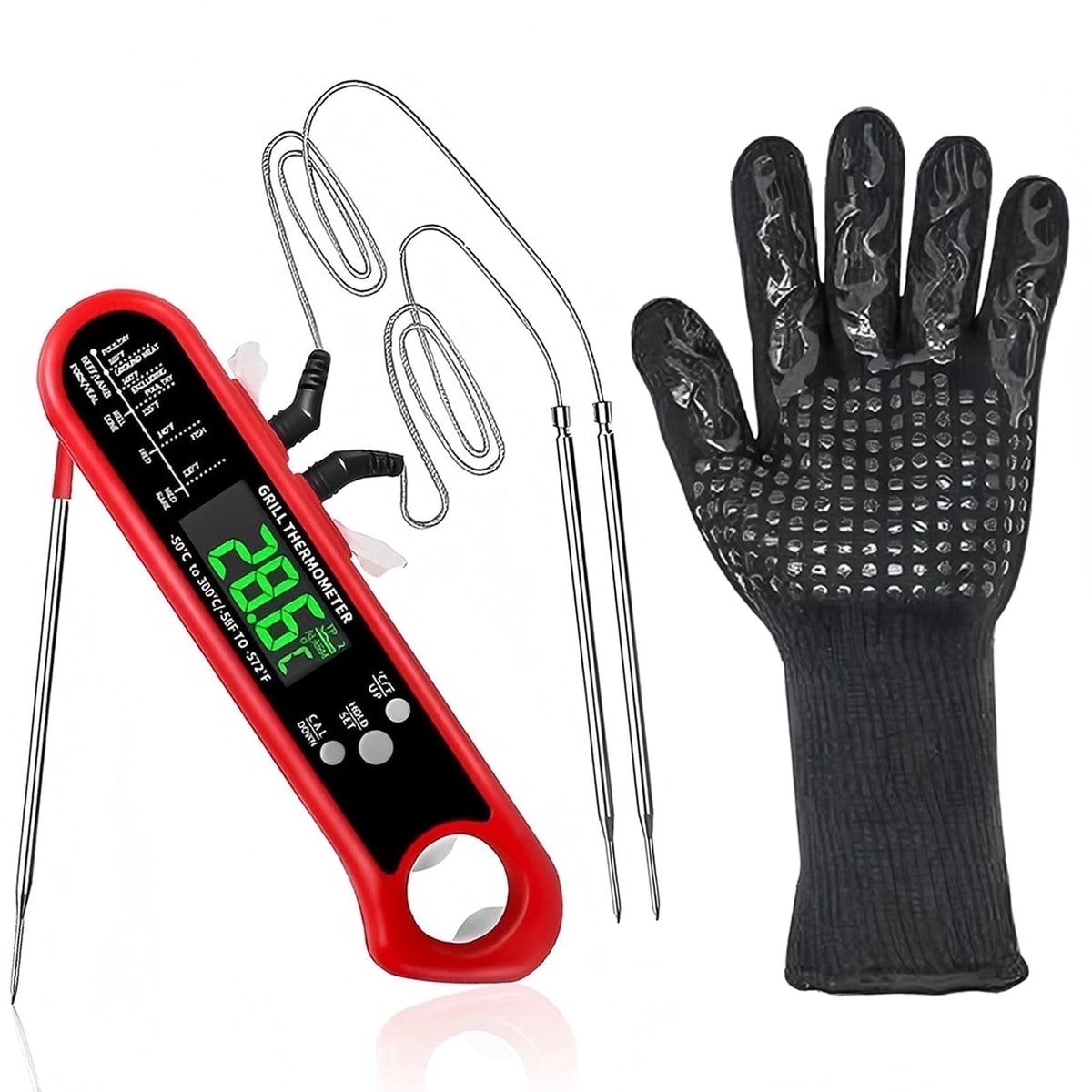 AGCAN Digital Meat Thermometer Instant Read Food Thermometers for BBQ Grilling Cooking