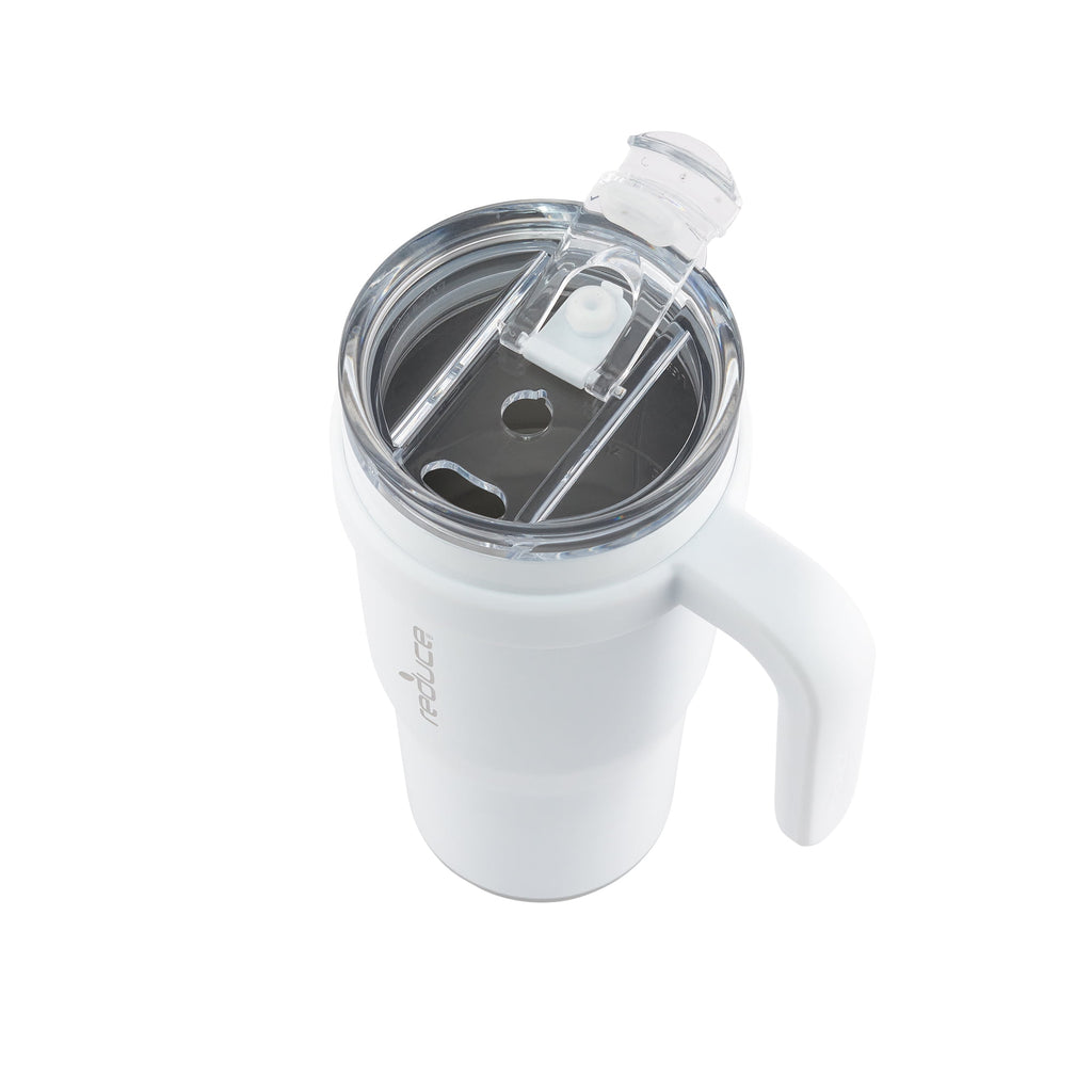 Reduce Cold1 24oz Stainless Steel Tumbler with Handle, Sea Glass