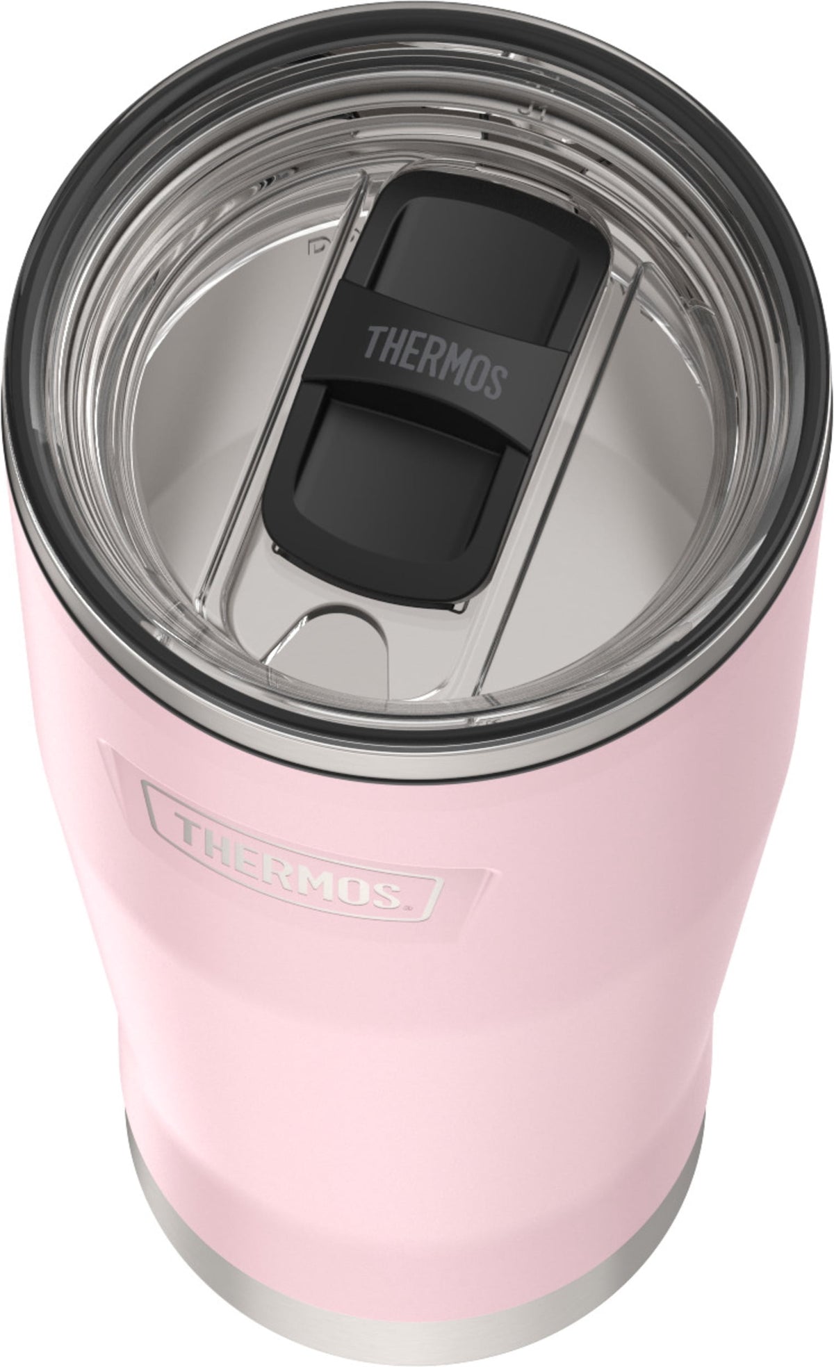 Thermos Stainless Steel Tumbler, w/ Slide Lock Lid, Graphite, 24 oz