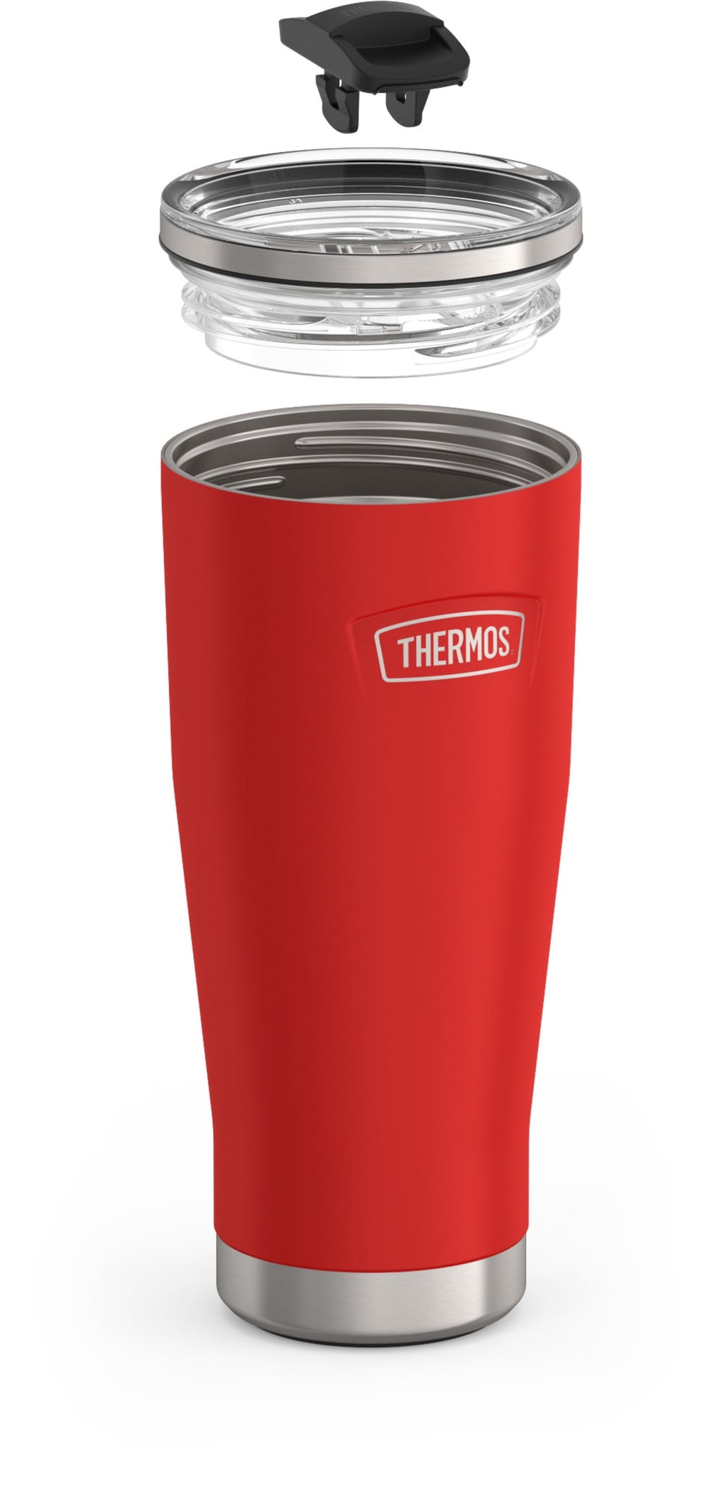 Thermos Stainless Steel Tumbler, w/ Slide Lock Lid, Graphite, 24 oz