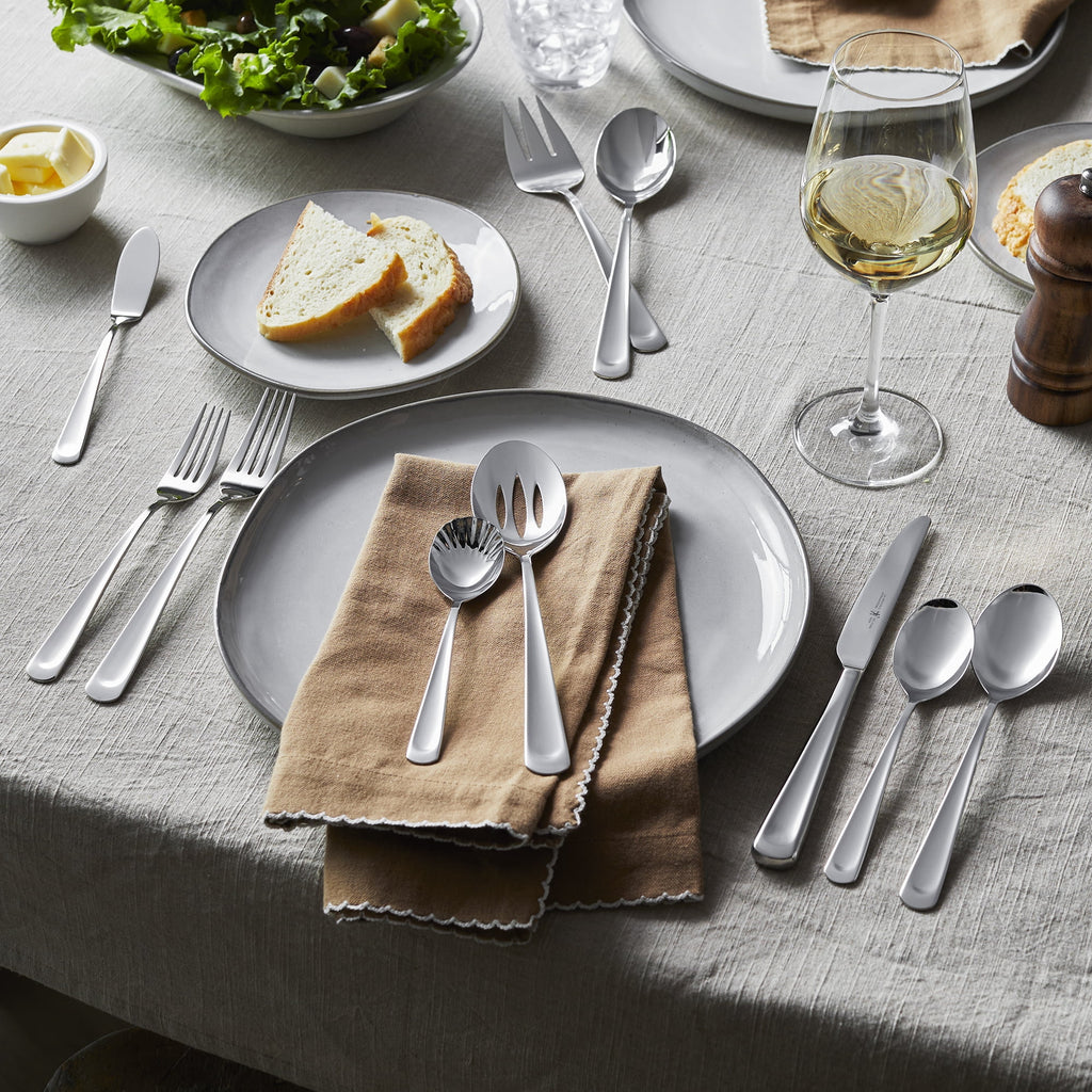 J.A. Henckels International Silvano 45-pc 18/10 Stainless Steel Flatware Set