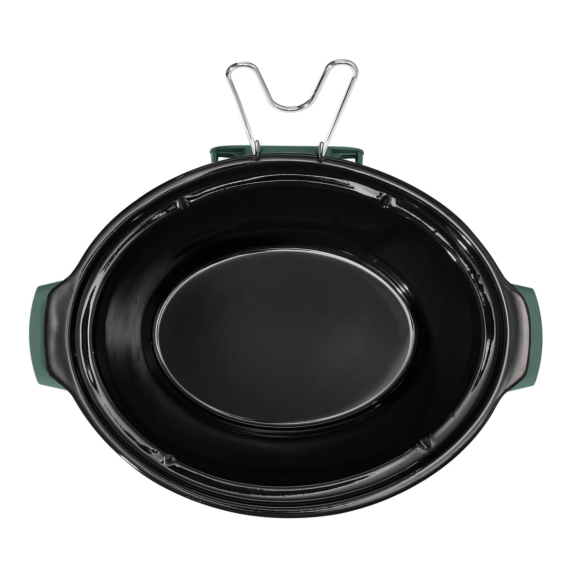 Beautiful 6 Qt Programmable Slow Cooker, Thyme Green by Drew Barrymore