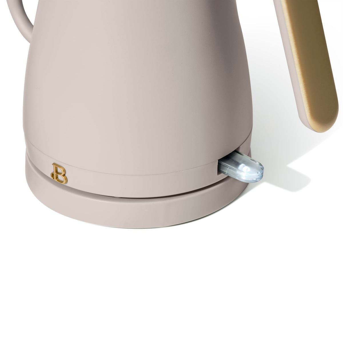 Beautiful 1-Liter Electric Gooseneck Kettle 1200 W, Chocolate by Drew Barrymore