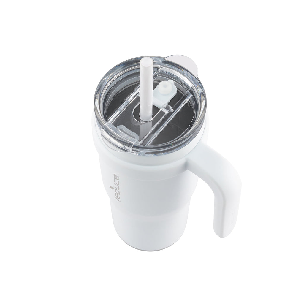 Reduce Cold1 24oz Stainless Steel Tumbler with Handle, Sea Glass