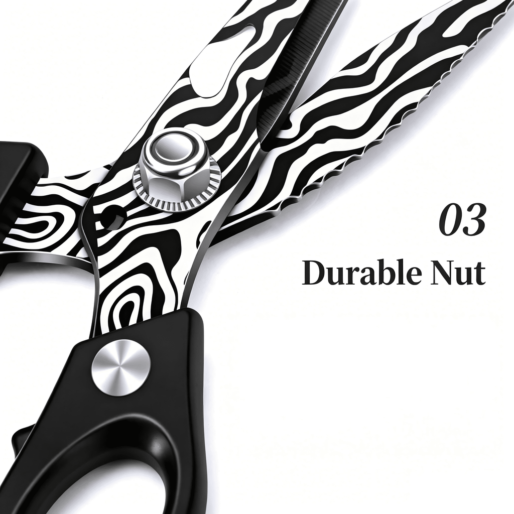 Plys Kitchen Shears Heavy Duty All-Purpose Stainless Steel Dishwasher Safe