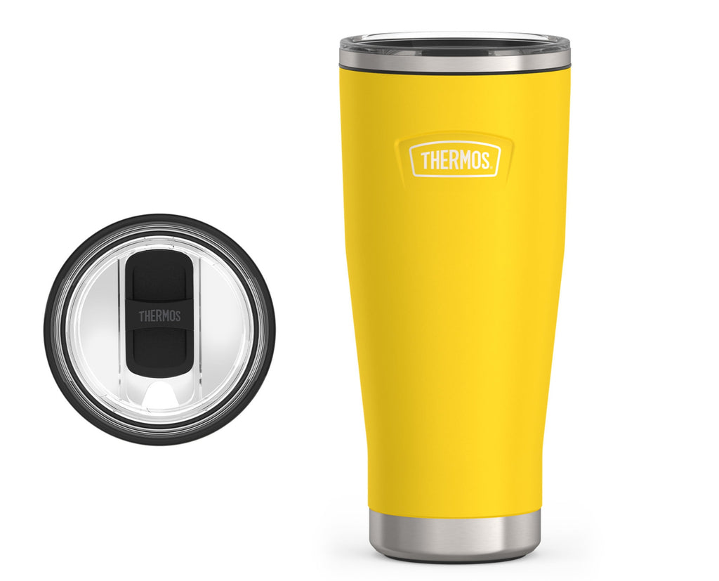 Thermos Stainless Steel Tumbler, w/ Slide Lock Lid, Graphite, 24 oz
