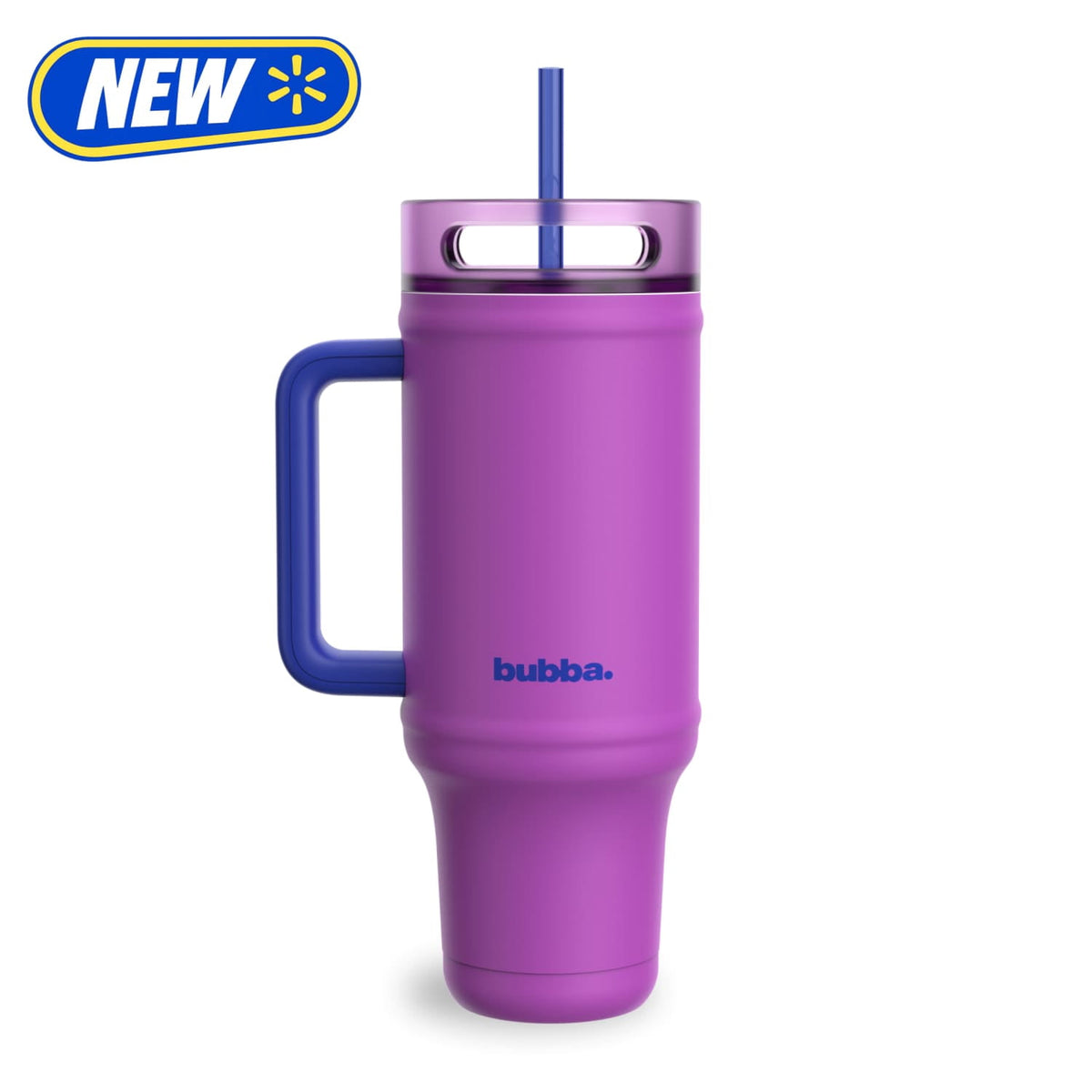 Bubba 40oz AutoClose Insulated Stainless Steel Tumbler with Straw and Handle, Office Siren Black