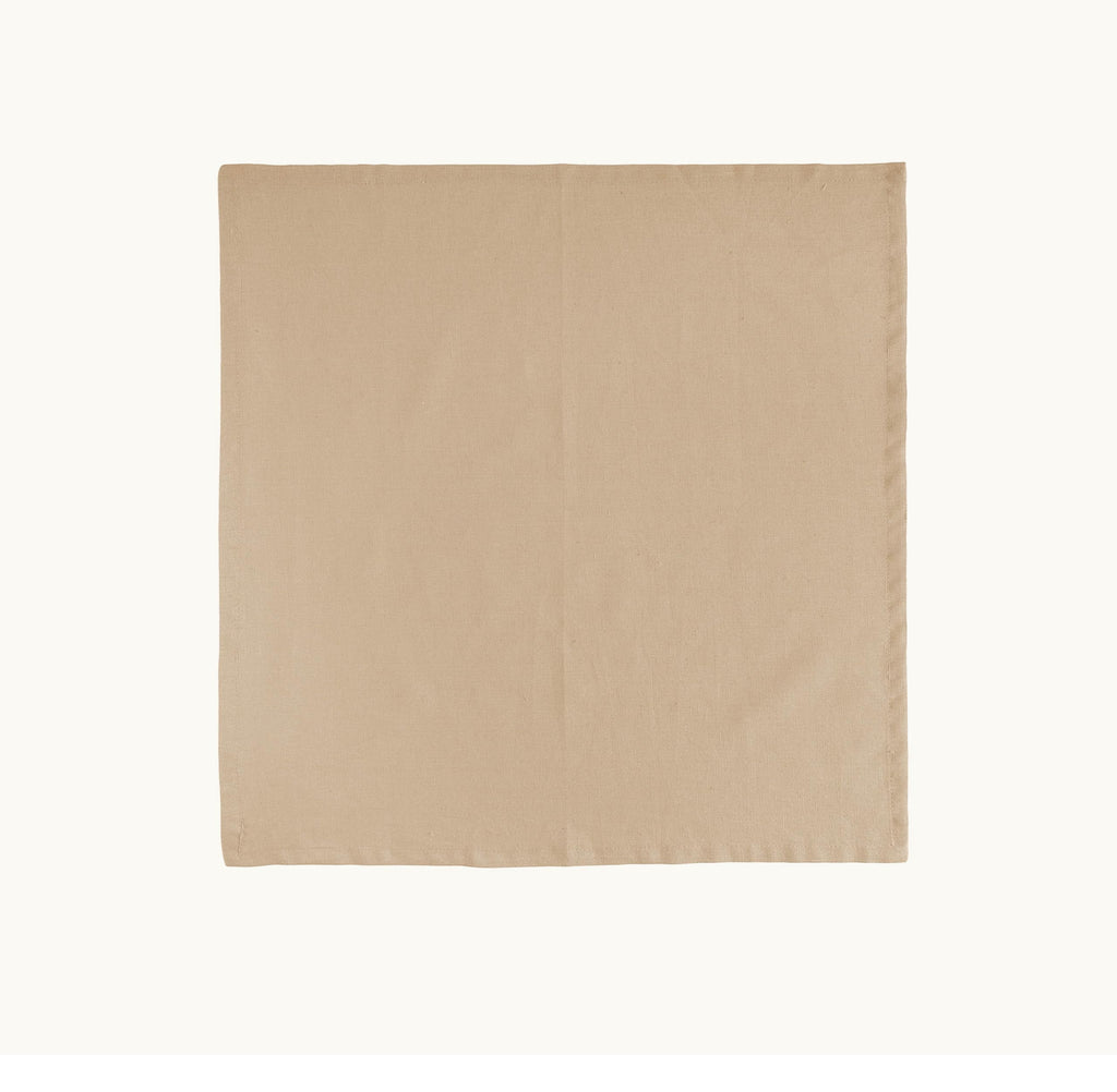 Fingercraft Cloth Napkin, Solid Color Cotton Linen Blend Table Napkins, Soft and Absorbent Fabric, Set of 12, Blush Pink