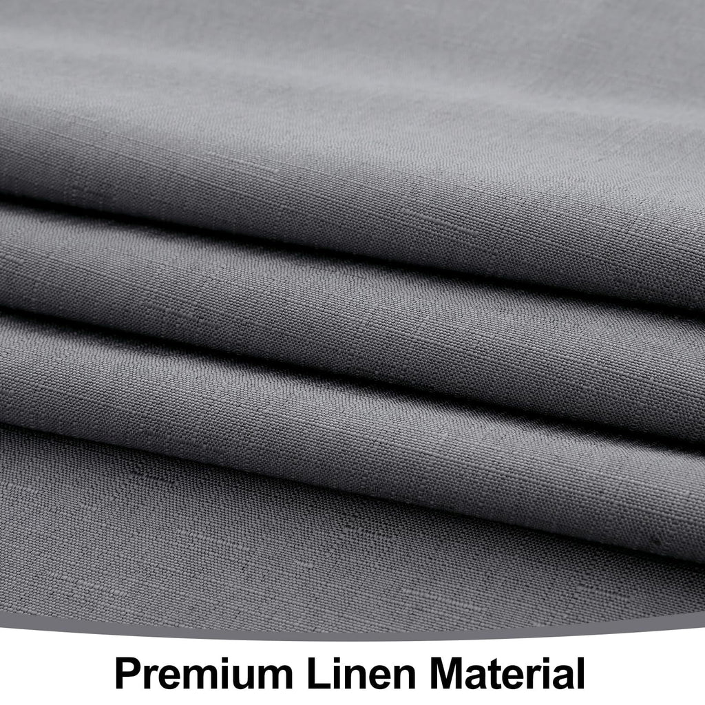 decorUhome Linen Rectangle Tablecloth 52x70 inch, Stain and Wrinkle Resistant Washable Table Cloth, Decorative Waterproof Fabric Table Cover for Dining Party, Sage Green