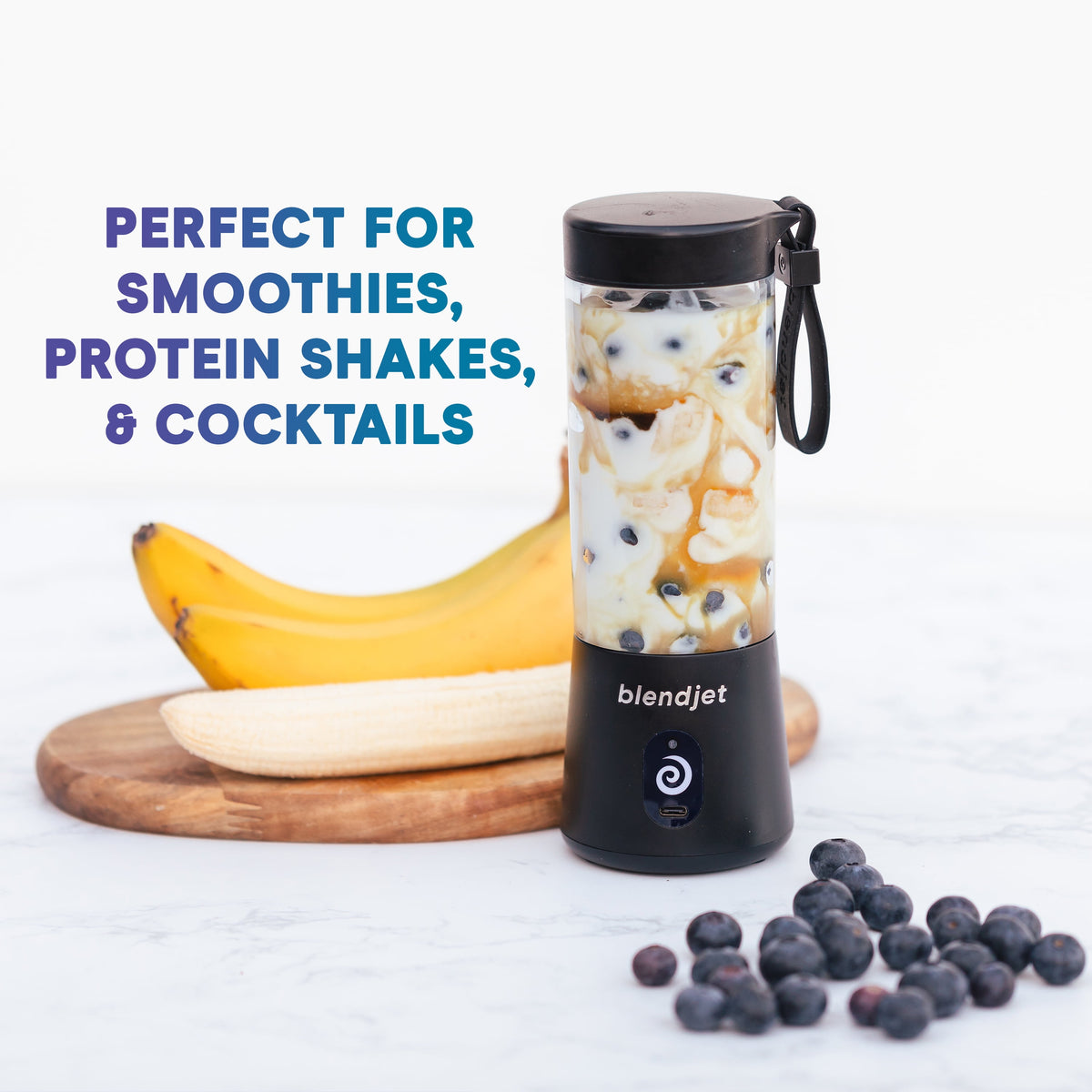 BlendJet One Plus Portable Blender, Lavender