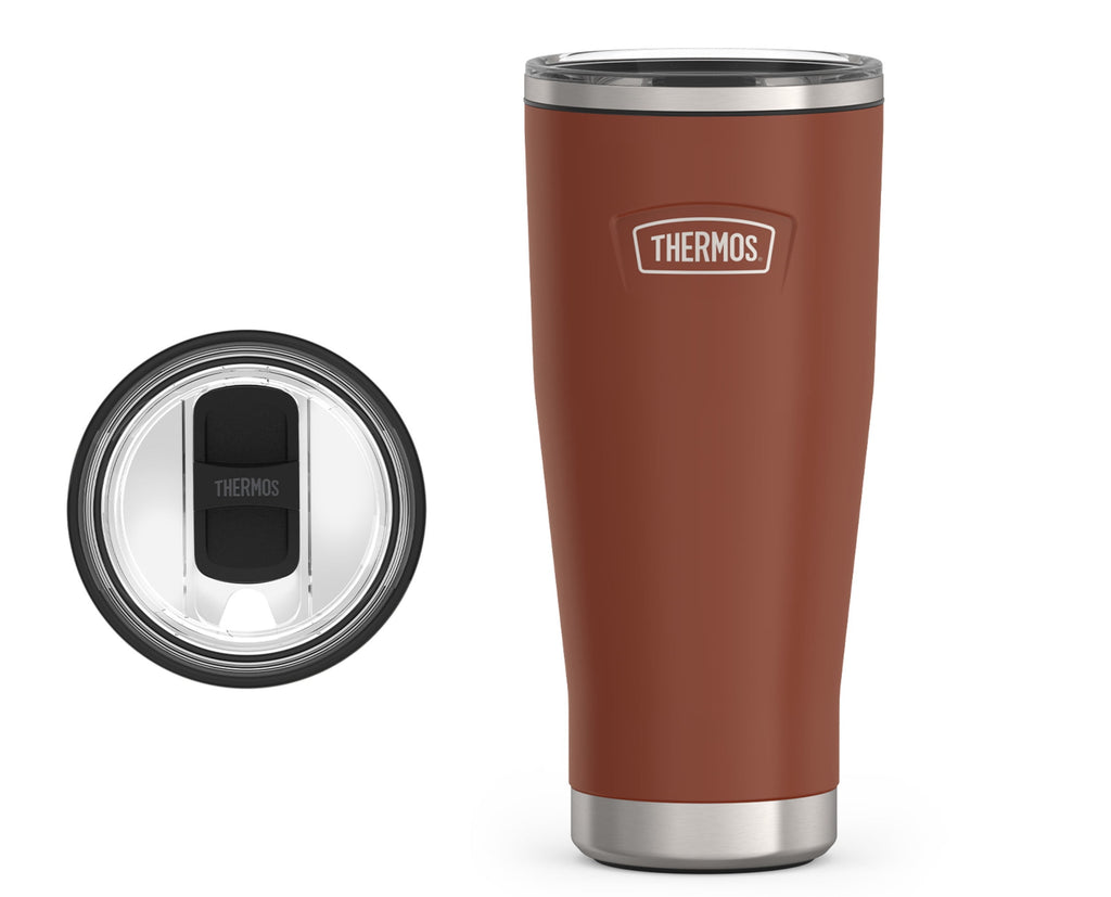 Thermos Stainless Steel Tumbler, w/ Slide Lock Lid, Graphite, 24 oz