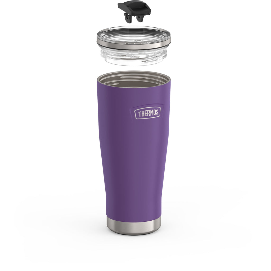 Thermos Stainless Steel Tumbler, w/ Slide Lock Lid, Graphite, 24 oz