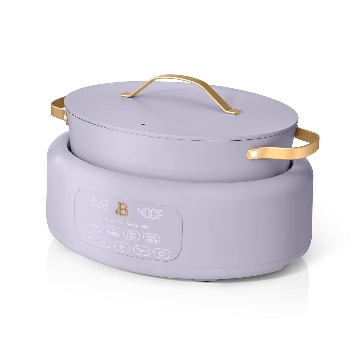 Beautiful 10 in 1, 6 Qt Electric Multi-Cooker, Thyme Green by Drew Barrymore