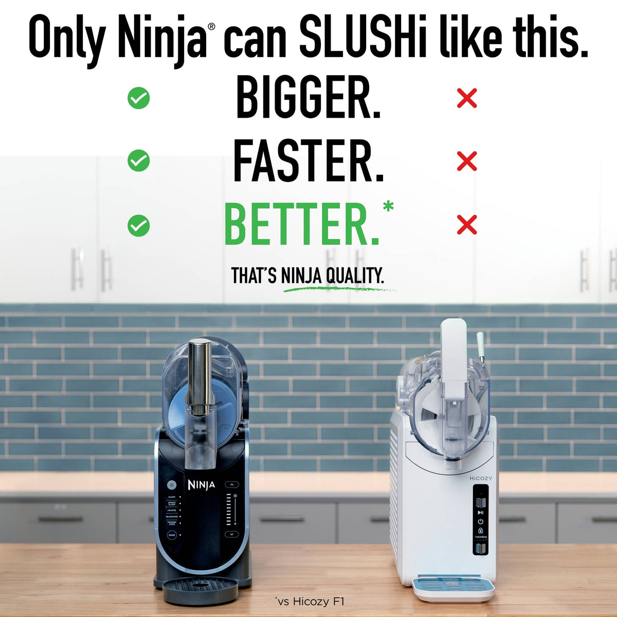 Ninja SLUSHi 88-Oz Frozen Drink Machine with RapidChill Technology, 5 Presets, Dishwasher Safe, Slushy Maker, FS301 Black