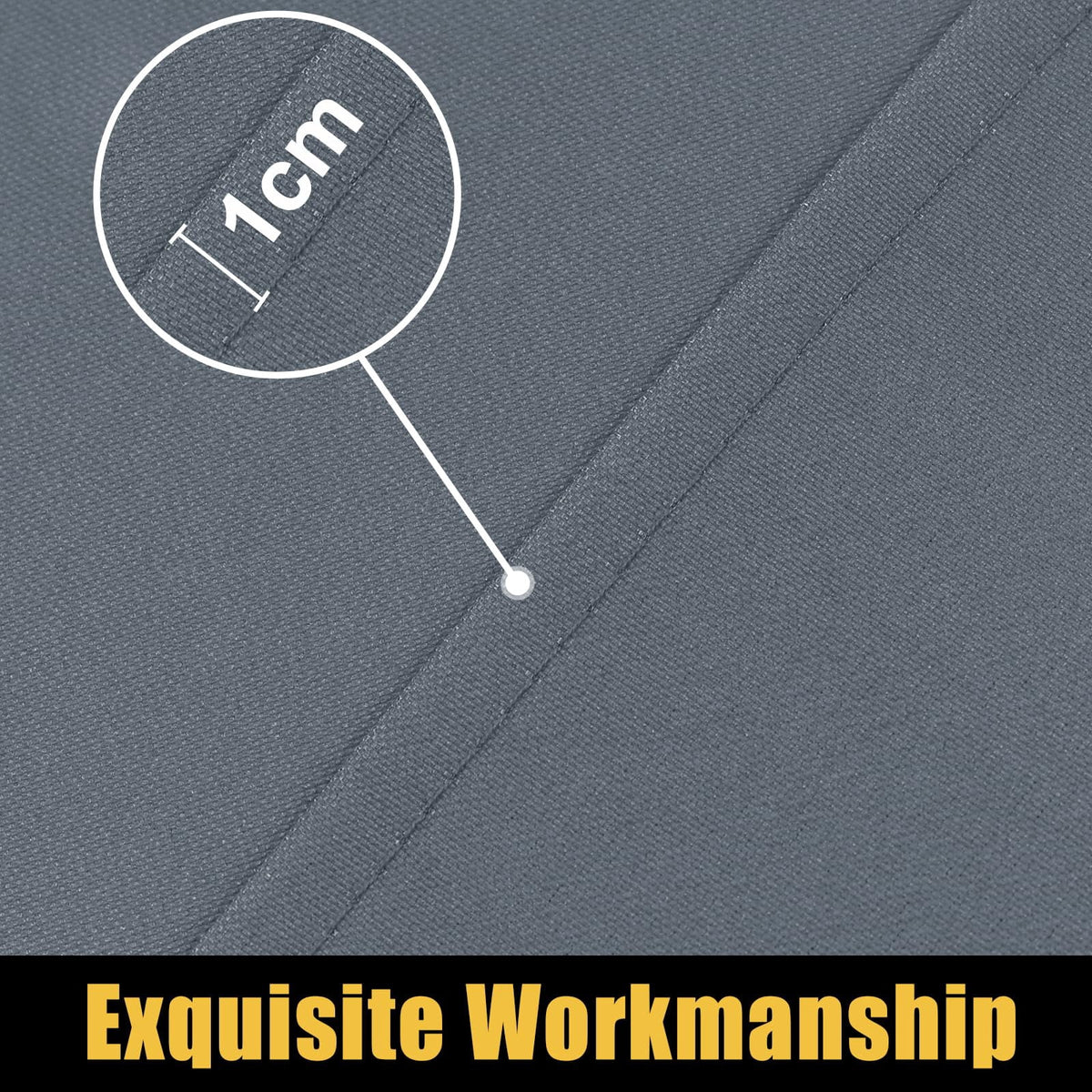 Smiry Rectangle Picnic Tablecloth, Waterproof Wipeable Table Cloth, Washable Elastic Table Cover for Outdoor and Indoor, 30"x72", Black