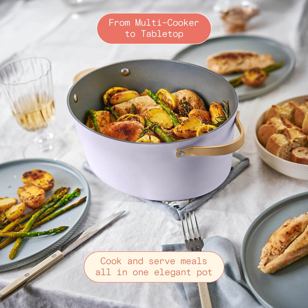 Beautiful 10 in 1, 6 Qt Electric Multi-Cooker, Thyme Green by Drew Barrymore
