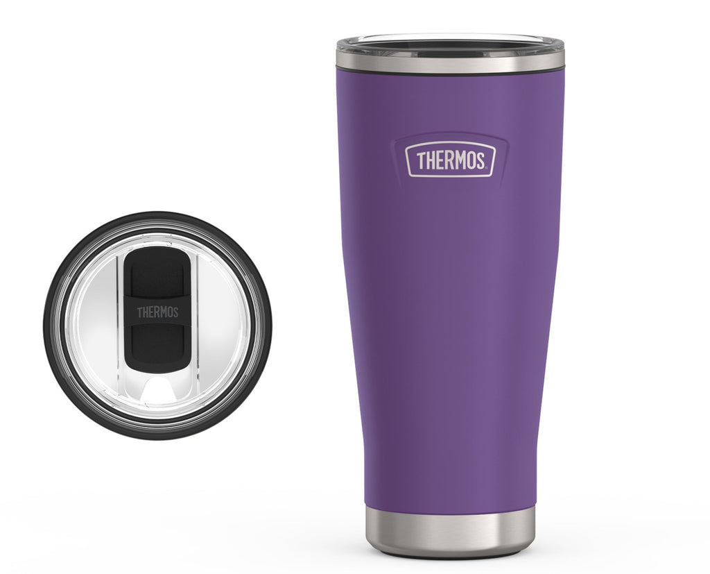 Thermos Stainless Steel Tumbler, w/ Slide Lock Lid, Graphite, 24 oz