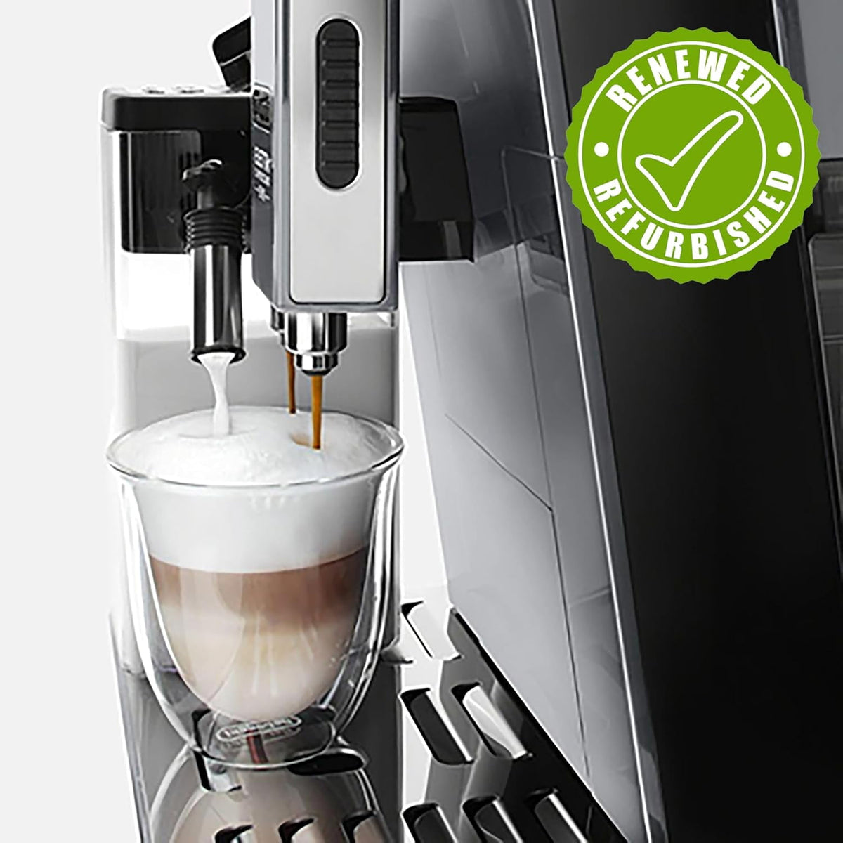 De'Longhi ECAM46860S Eletta Evo Fully Automatic Espresso Cappuccino Coffee Maker with One Touch Latte Crema System