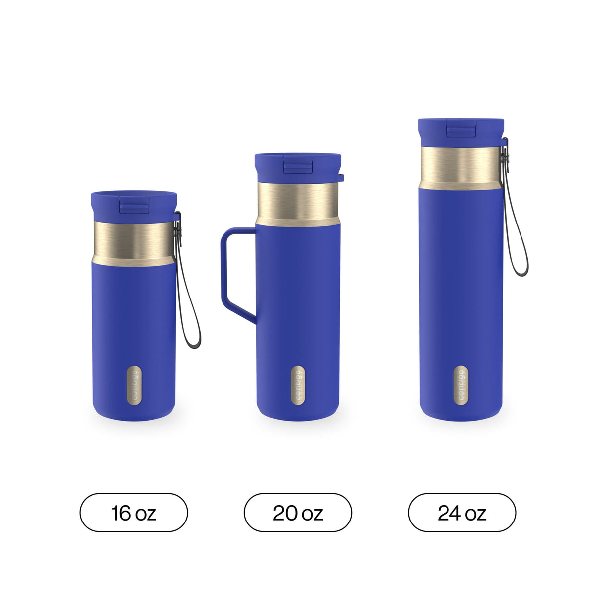 Contigo 20oz SnapSeal Insulated Stainless Steel Tumbler, Oatmilk Cream/Champagne